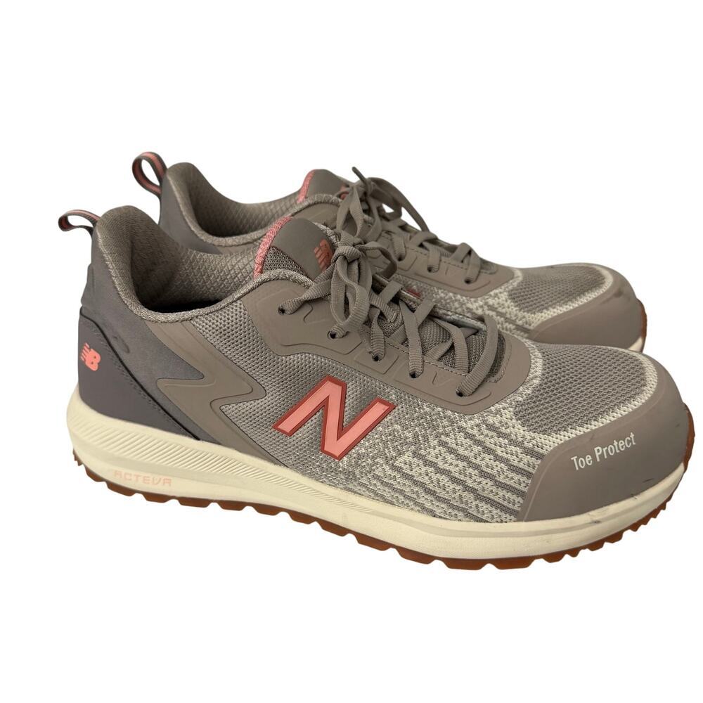 New Balance Speedware Shoes Women's 11 D Wide Comp Toe EH Beige Desert Flower
